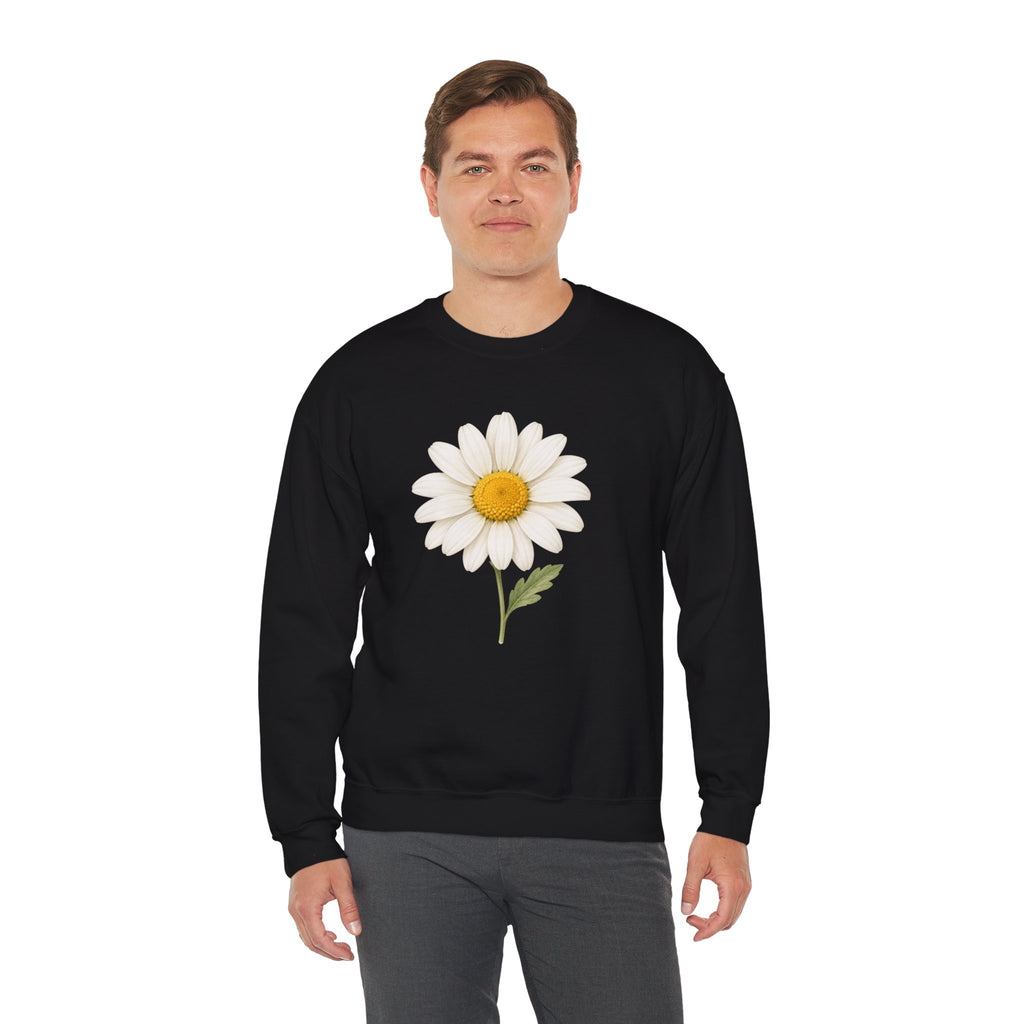 Daisy Flower Crewneck Sweatshirt