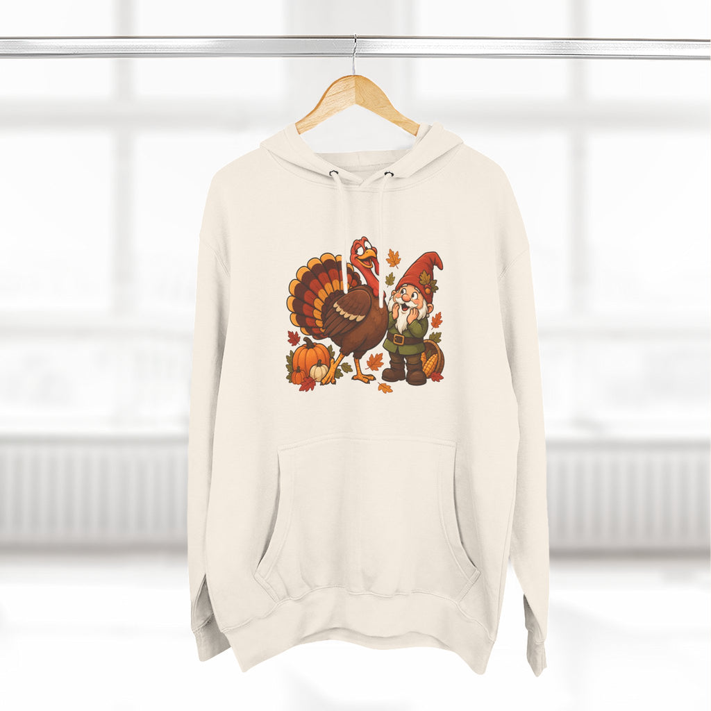 Thanksgiving Turkey Family Fleece Hoodie