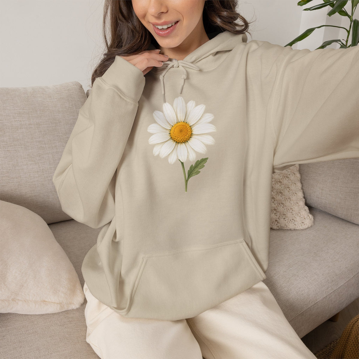 Daisy Flower Hoodie