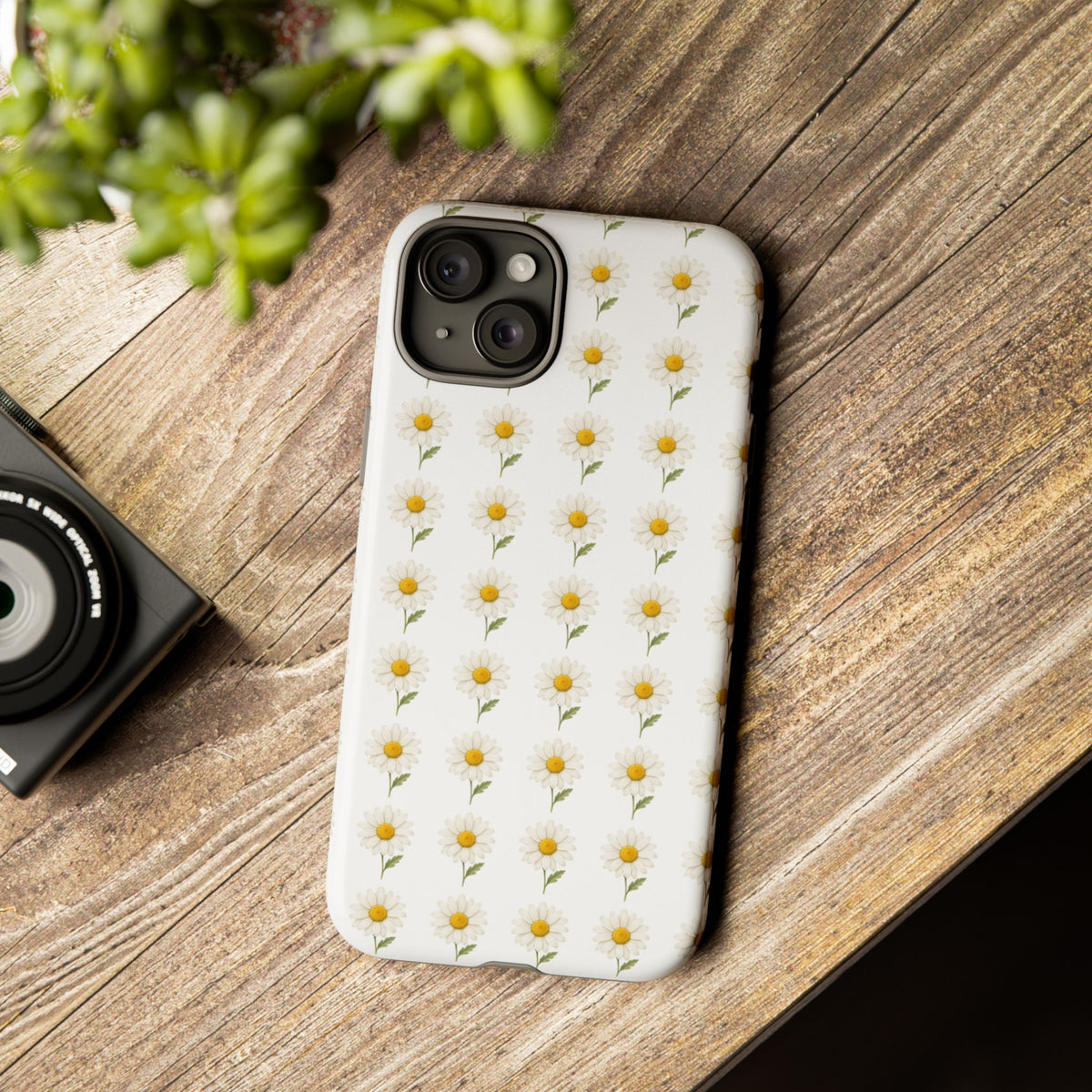Daisy Floral Tough Phone Case