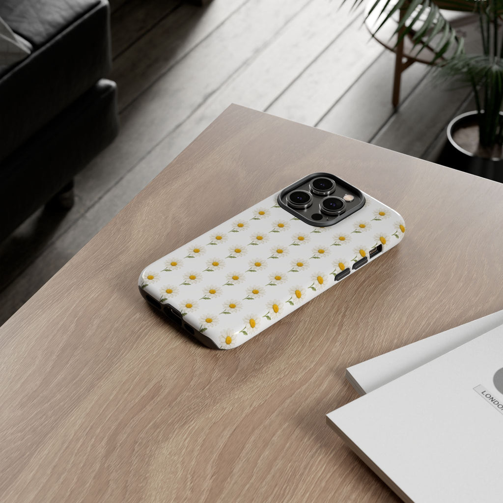 Daisy Floral Tough Phone Case