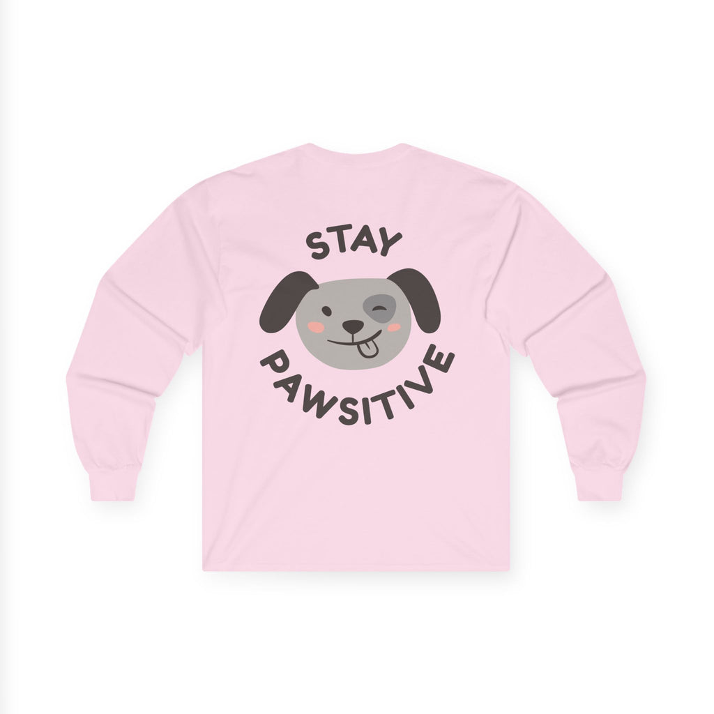 Stay Pawsitive Long Sleeve Tee