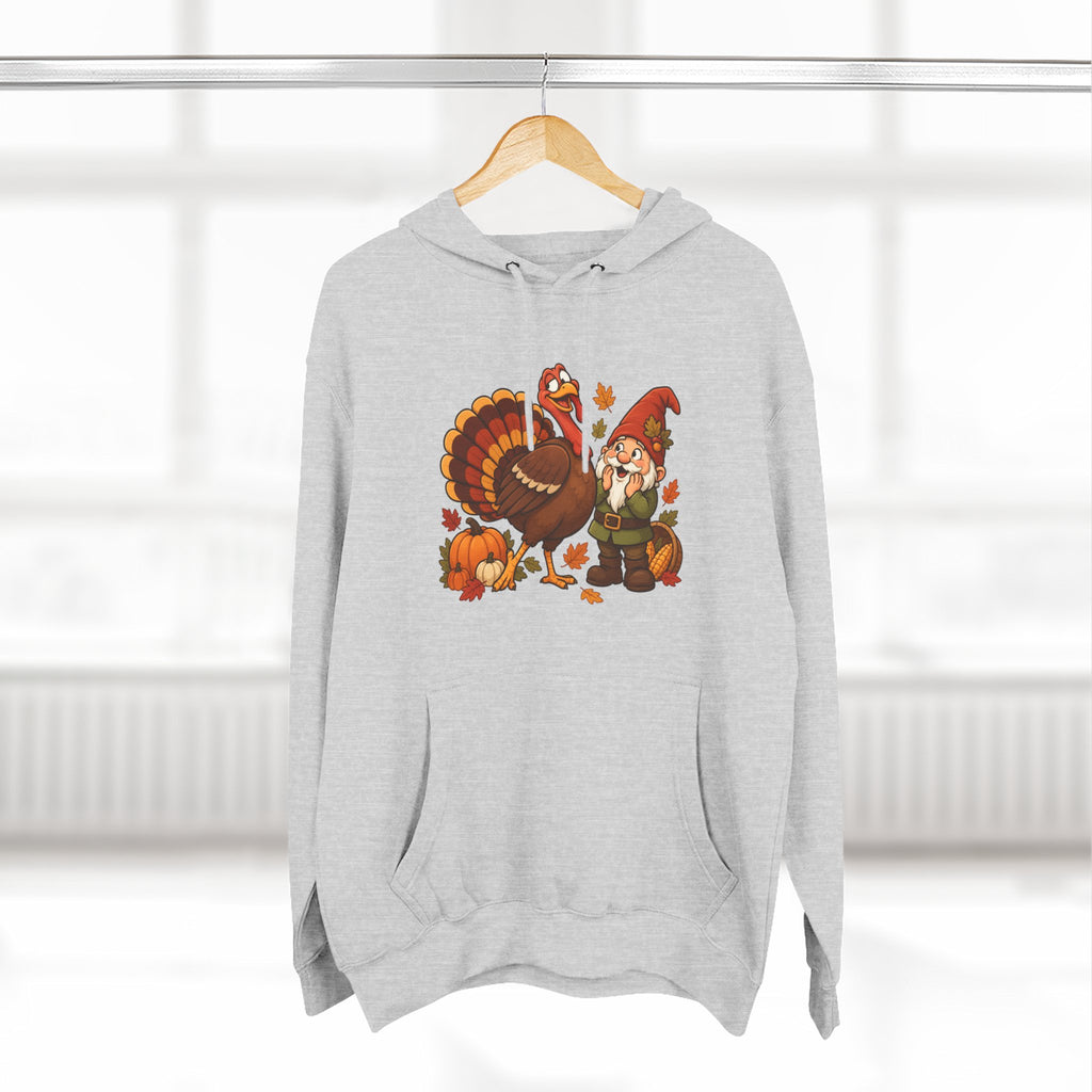 Thanksgiving Turkey Family Fleece Hoodie