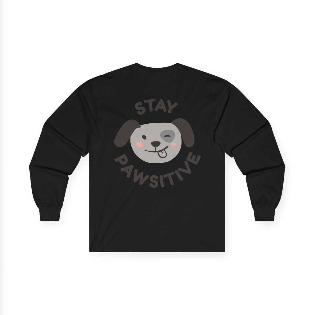 Stay Pawsitive Long Sleeve Tee