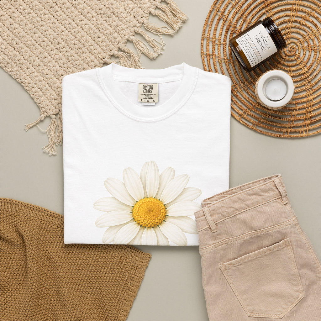 Daisy Flower Graphic T-Shirt