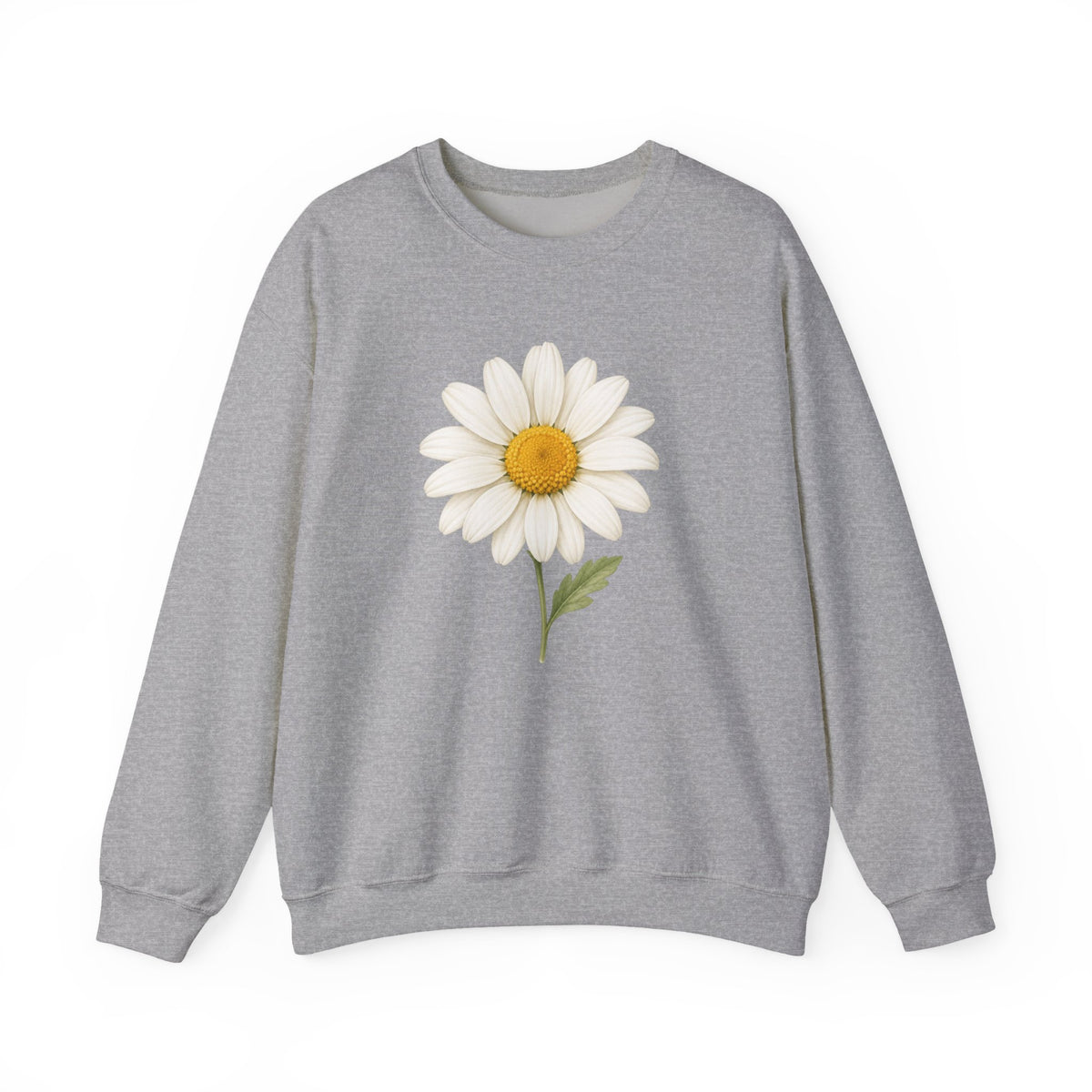 Daisy Flower Crewneck Sweatshirt