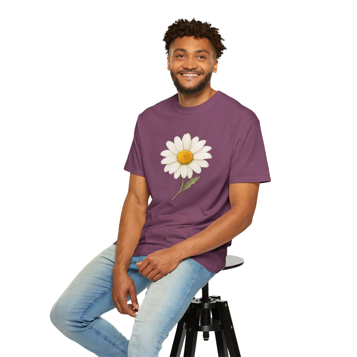 Daisy Flower Graphic T-Shirt