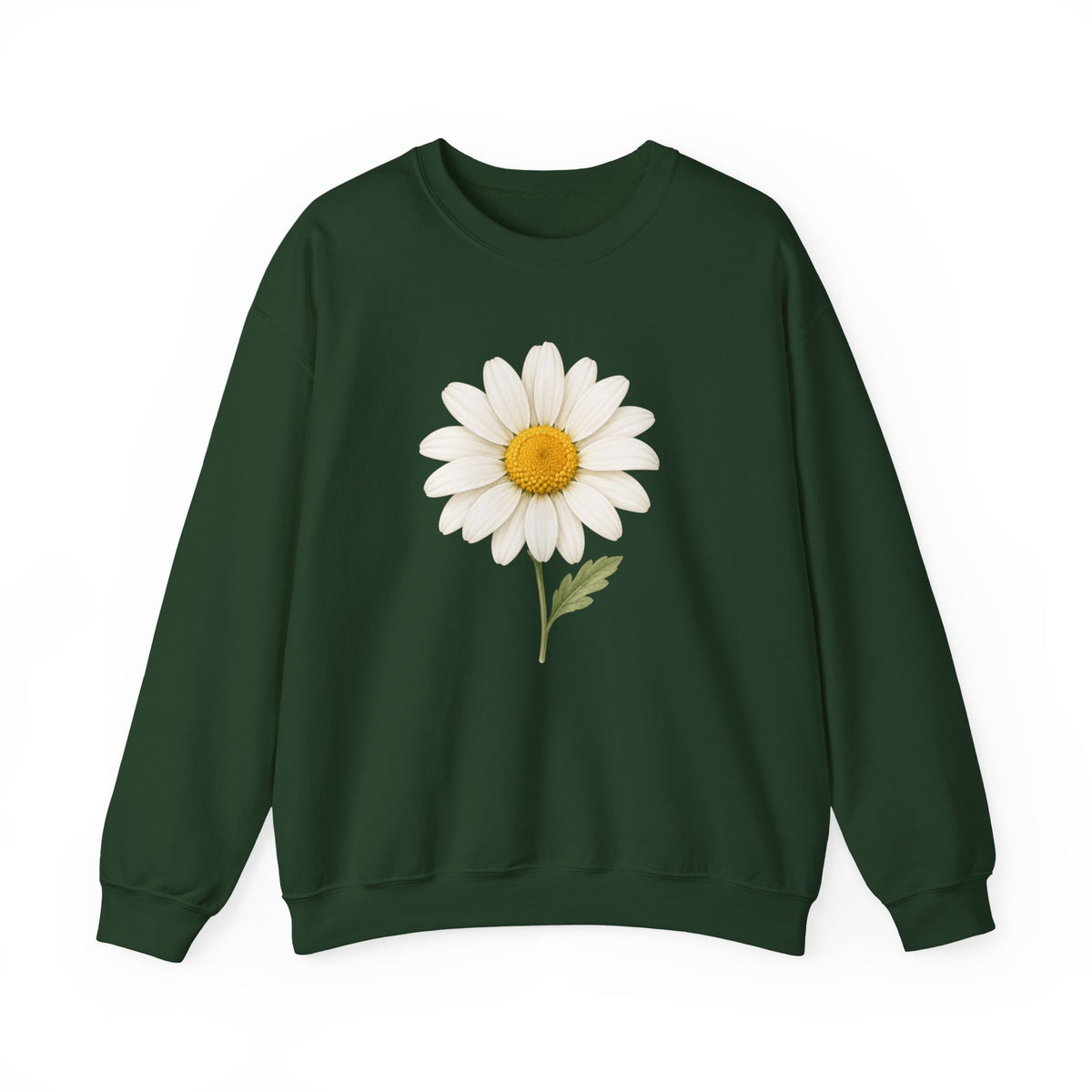 Daisy Flower Crewneck Sweatshirt