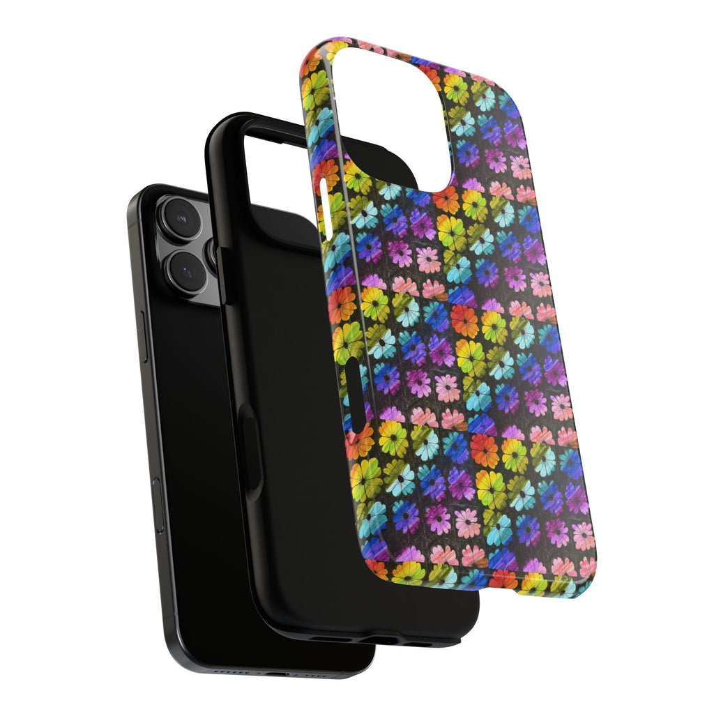 Colorful Floral Tough Phone Case