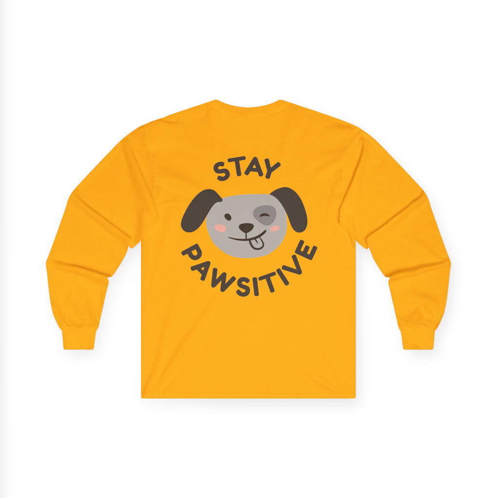 Stay Pawsitive Long Sleeve Tee