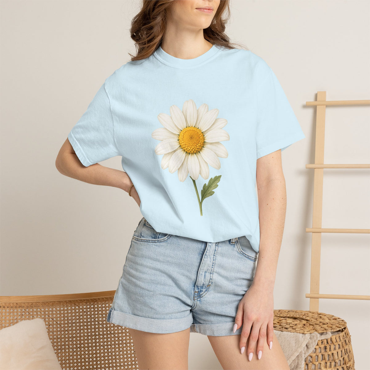 Daisy Flower Graphic T-Shirt
