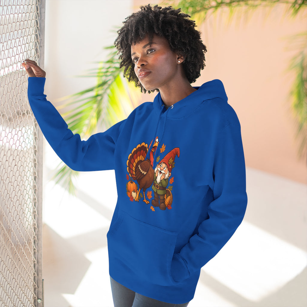 Thanksgiving Turkey Family Fleece Hoodie
