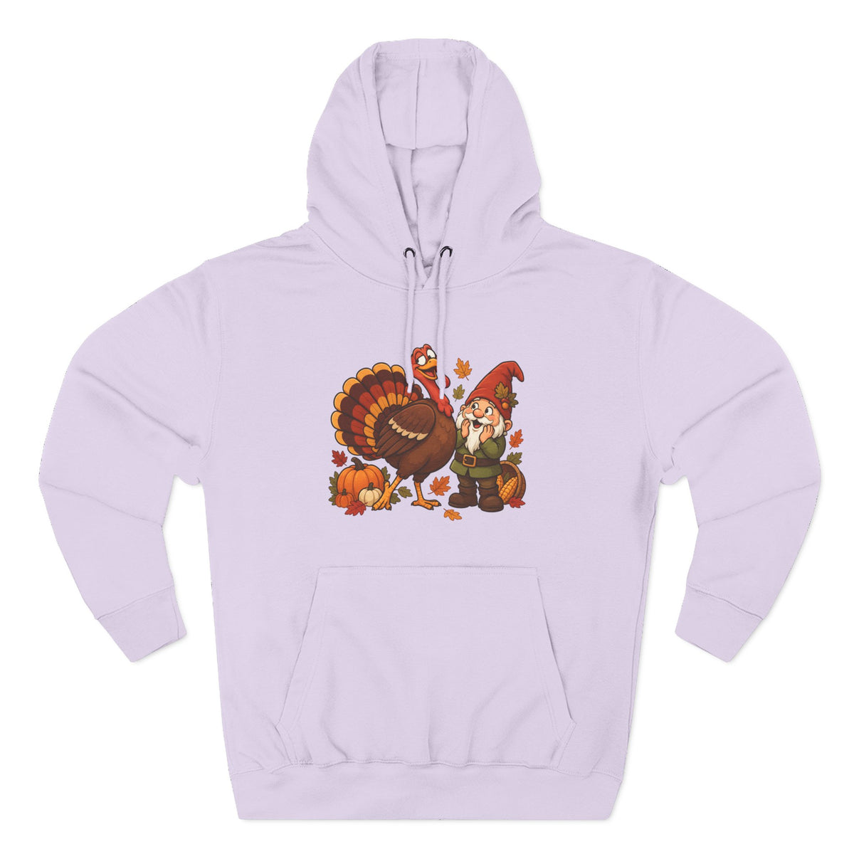 Thanksgiving Turkey Family Fleece Hoodie