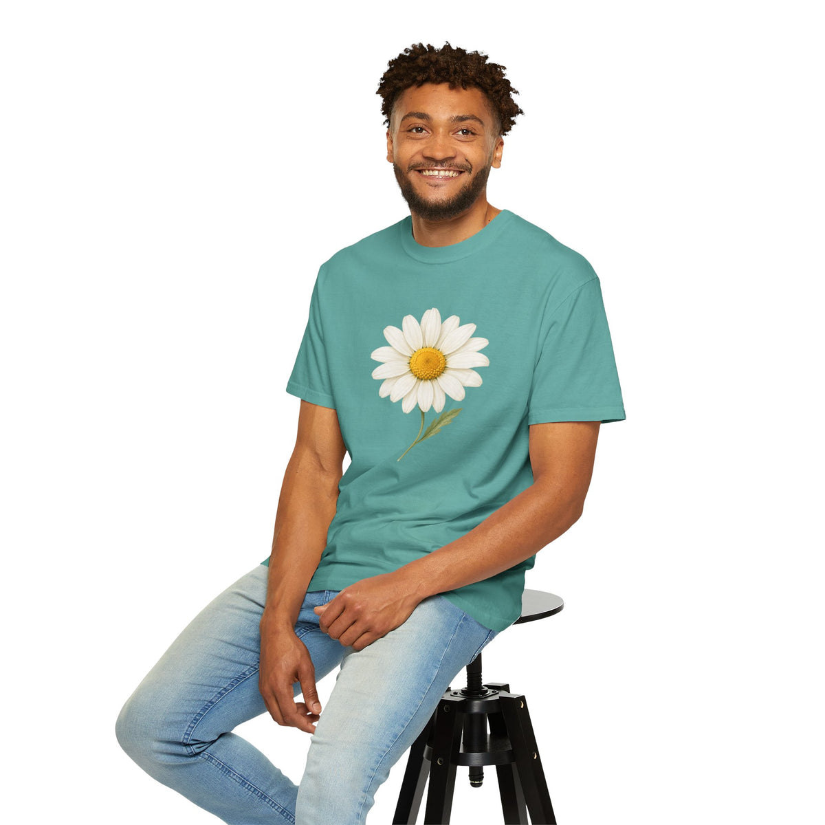 Daisy Flower Graphic T-Shirt