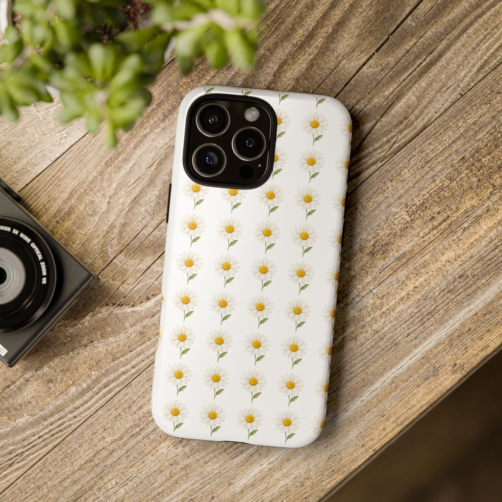 Daisy Floral Tough Phone Case
