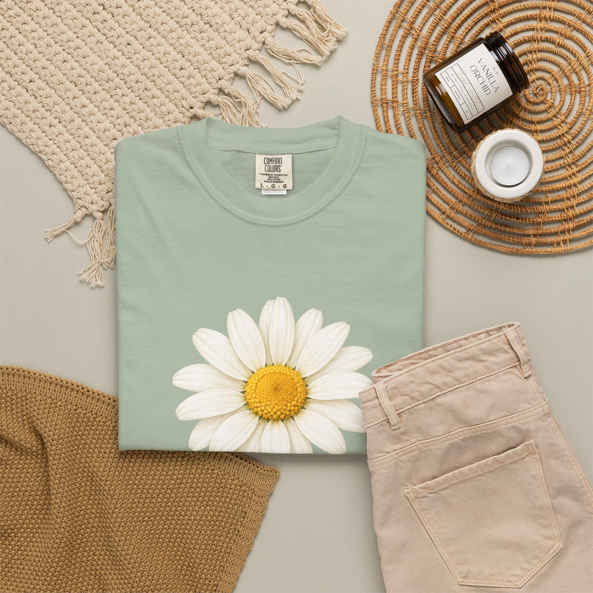 Daisy Flower Graphic T-Shirt