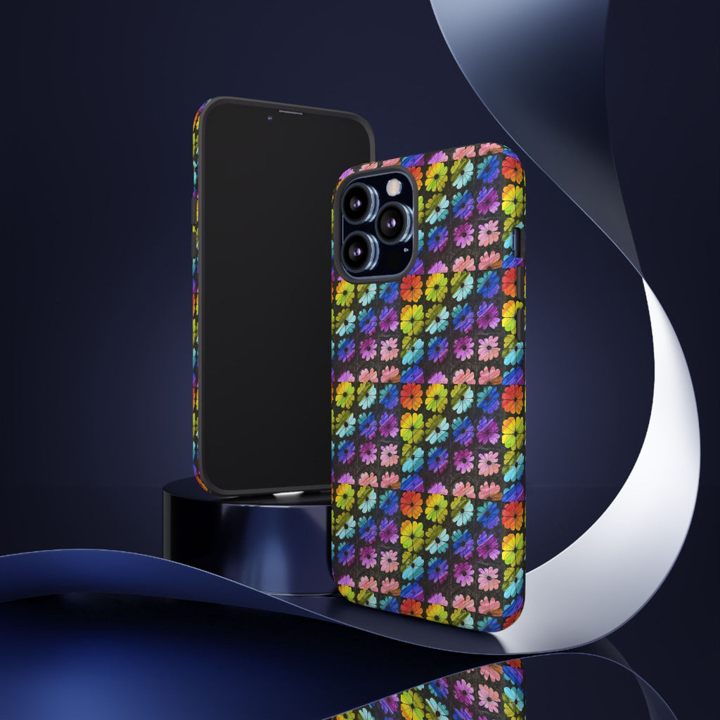 Colorful Floral Tough Phone Case