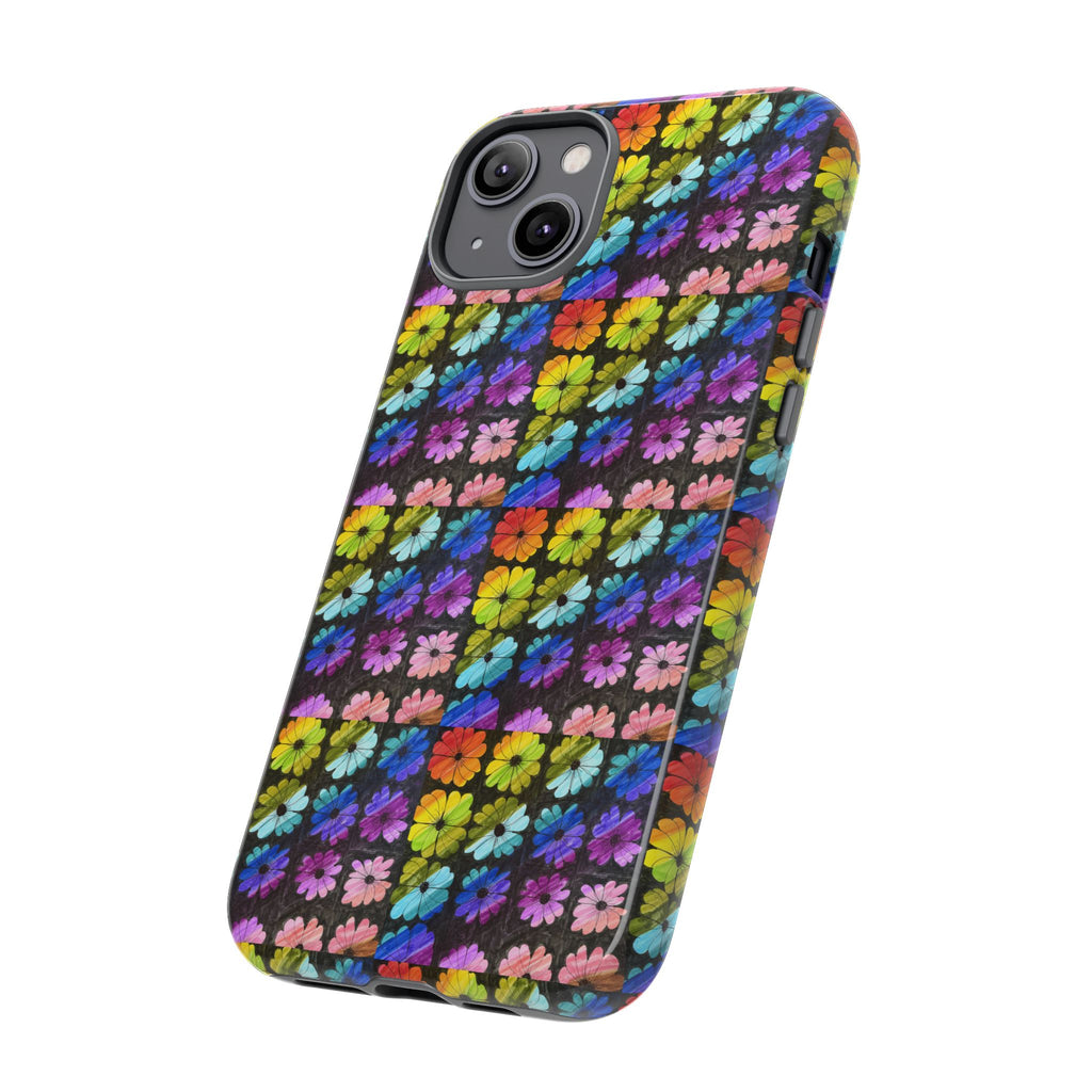 Colorful Floral Tough Phone Case