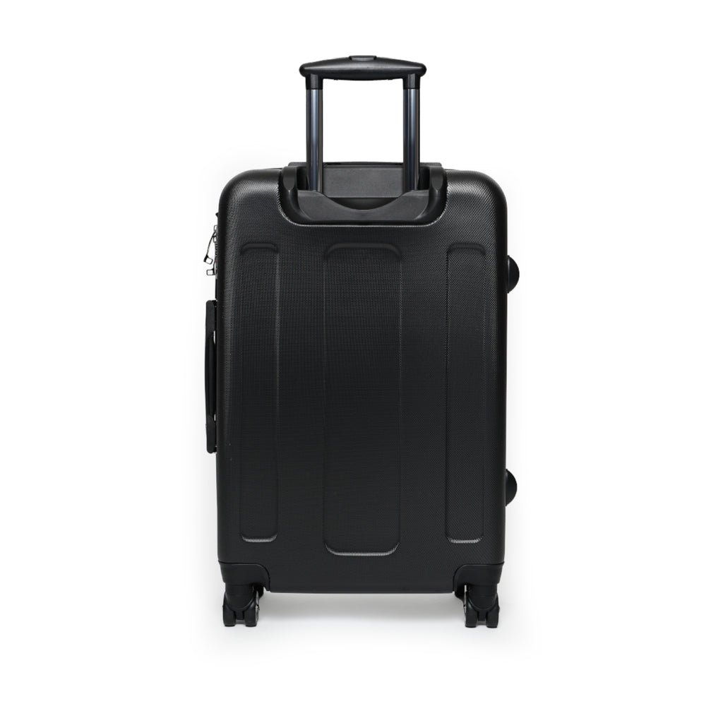 Explore and Enjoy Floral Carry-On Suitcase — Daisies Travel Luggage