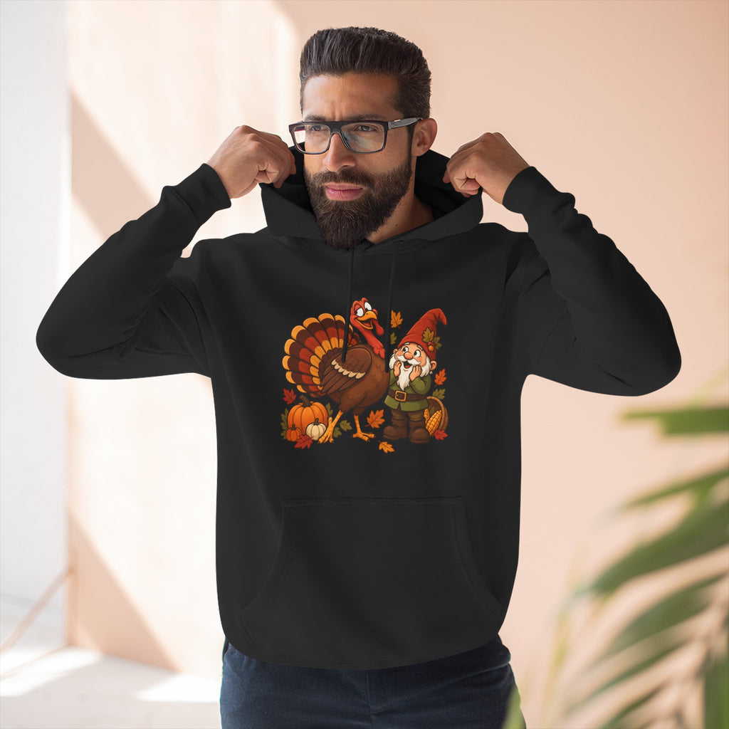 Thanksgiving Turkey Family Fleece Hoodie