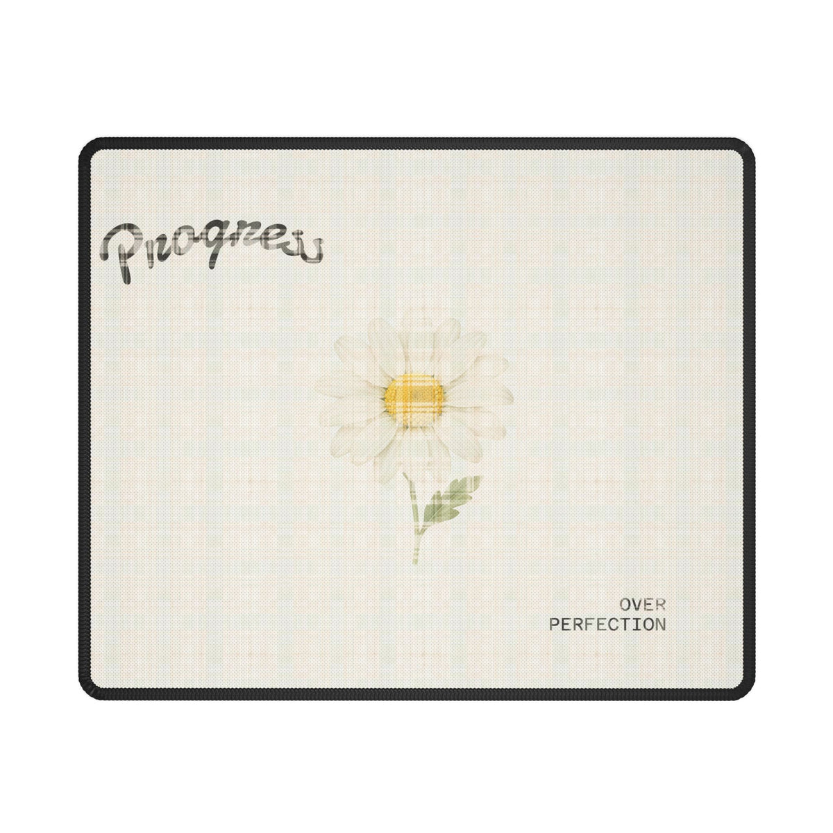 Progress Over Perfection Daisy Desk Mat