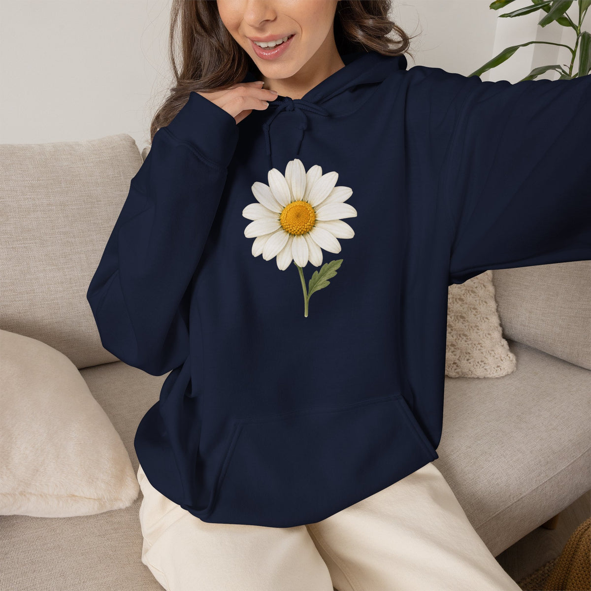 Daisy Flower Hoodie