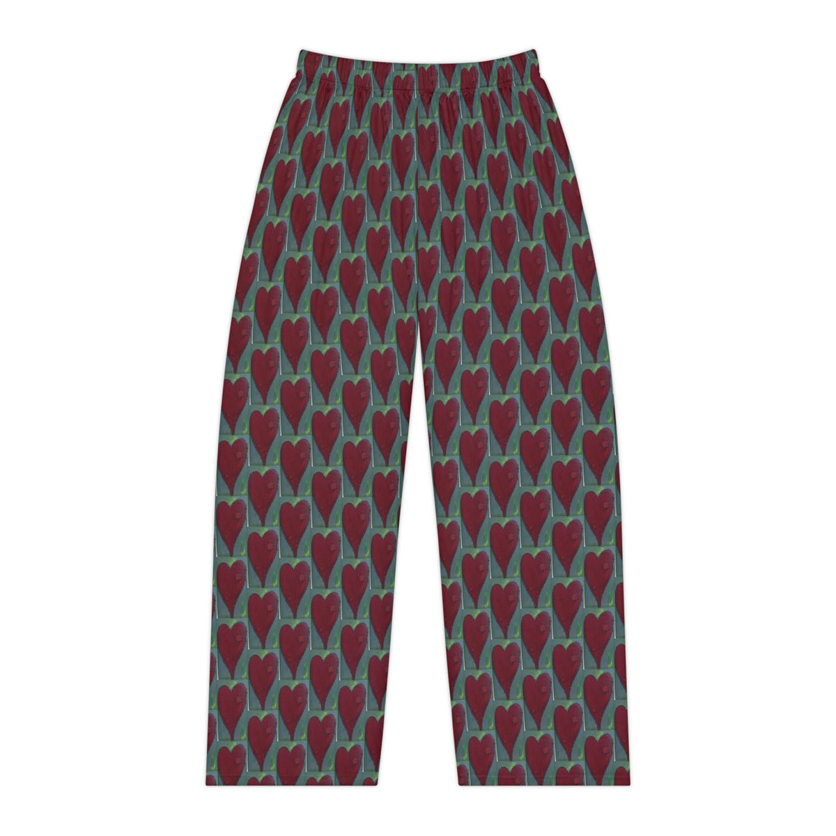 Women's Heart Pattern Pajama Pants