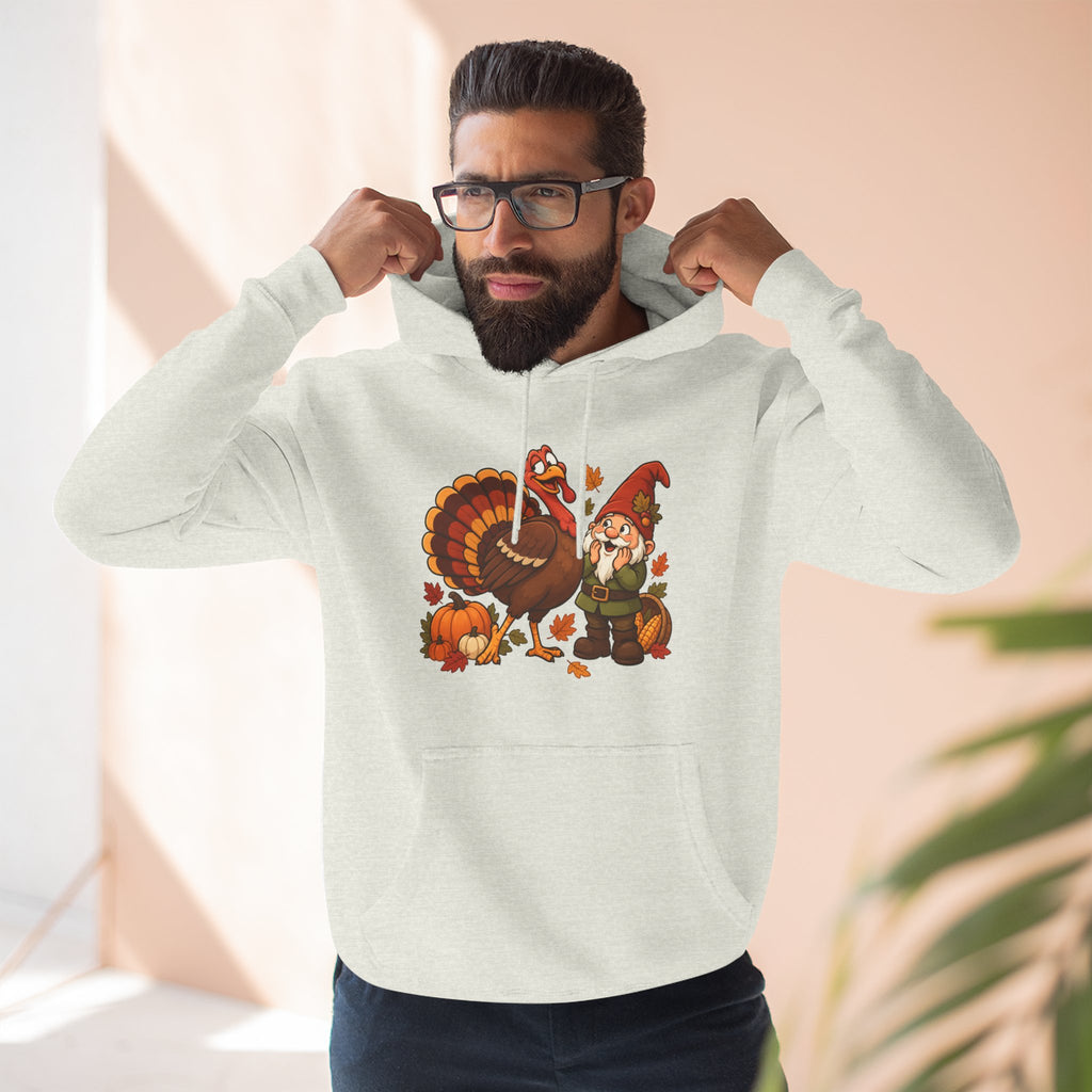 Thanksgiving Turkey Family Fleece Hoodie