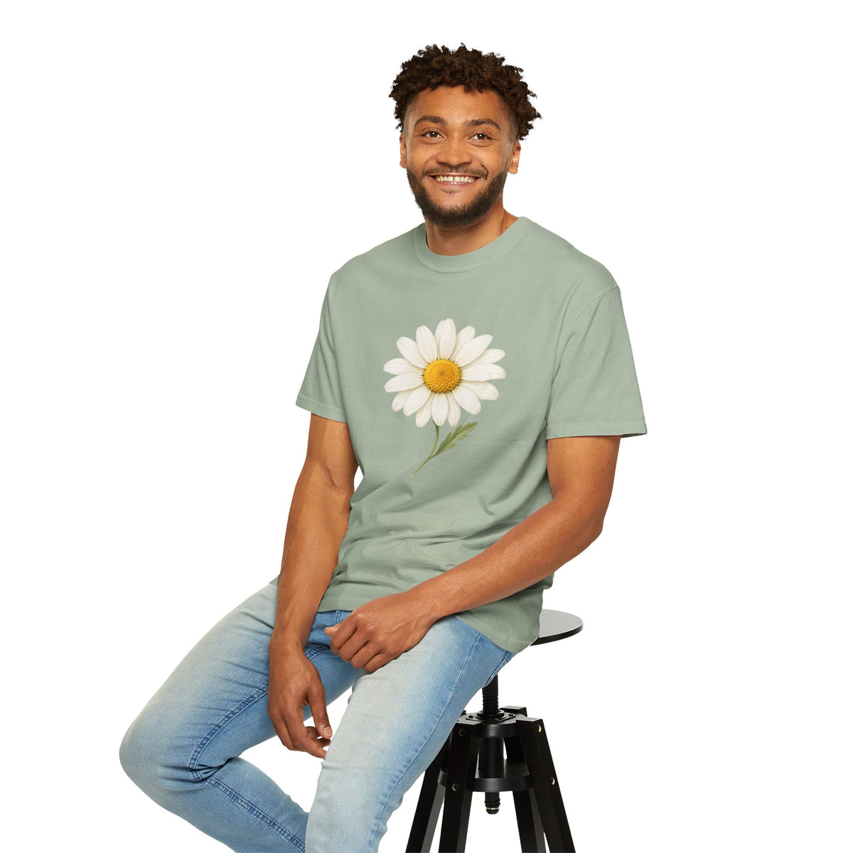 Daisy Flower Graphic T-Shirt