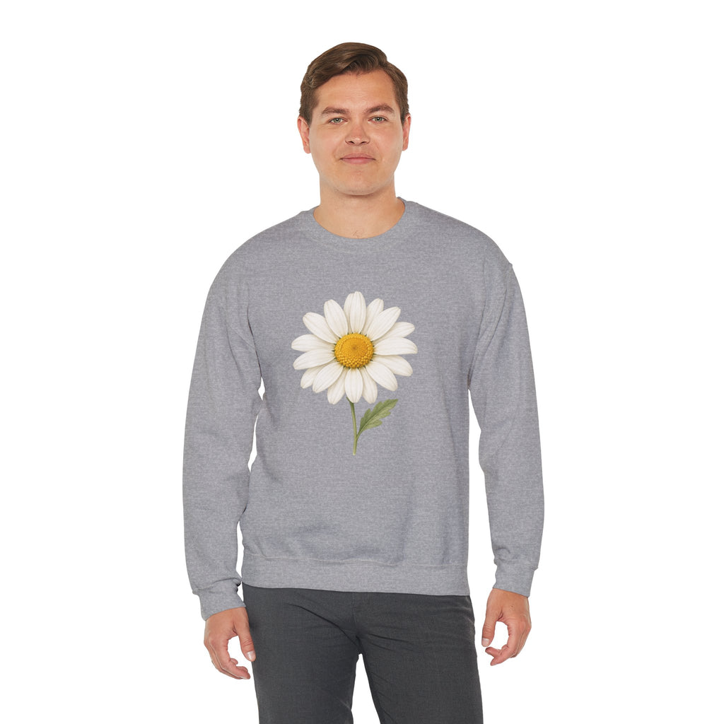 Daisy Flower Crewneck Sweatshirt