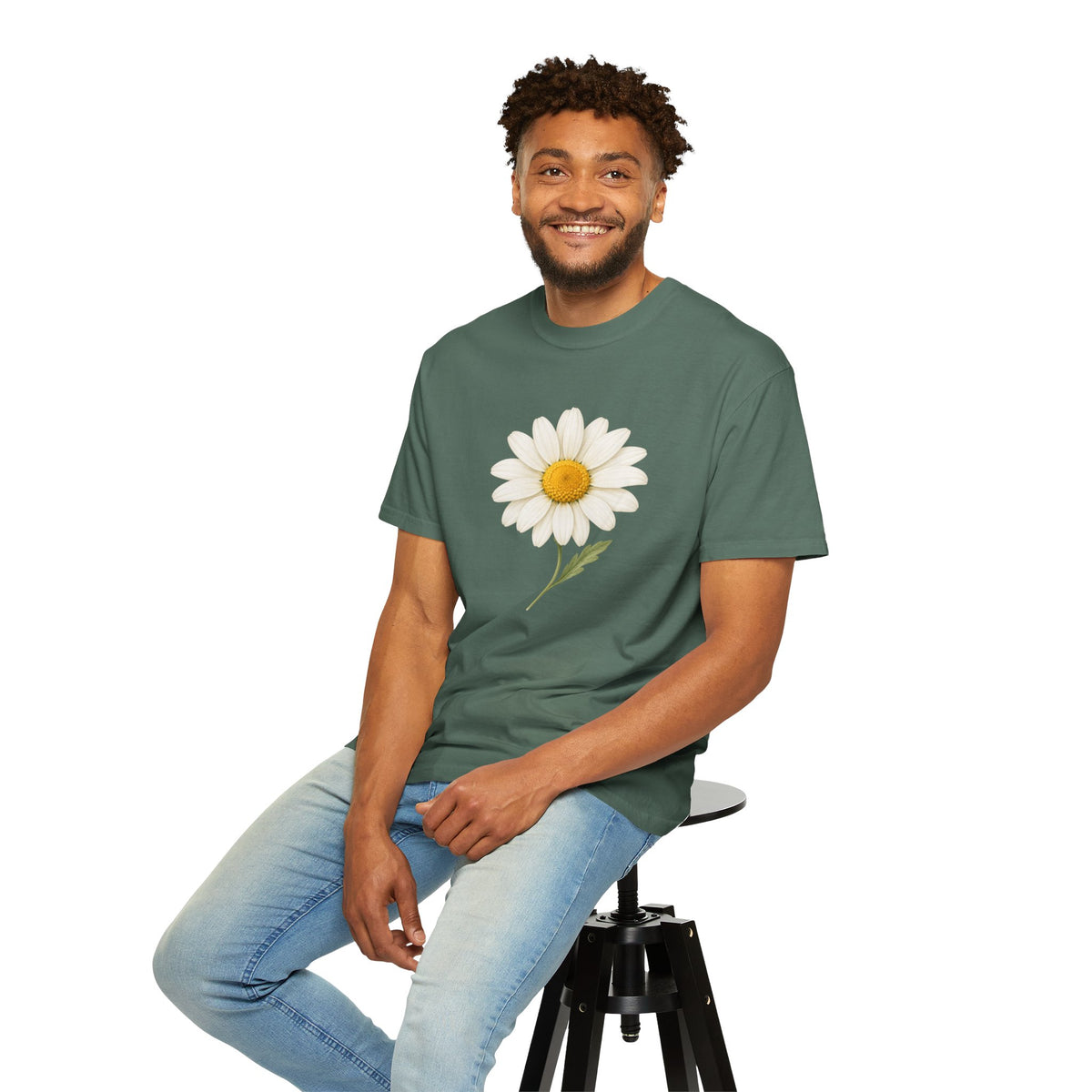Daisy Flower Graphic T-Shirt