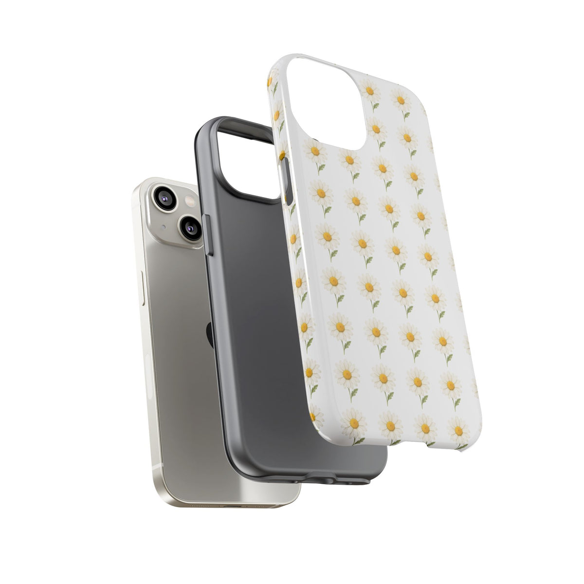 Daisy Floral Tough Phone Case