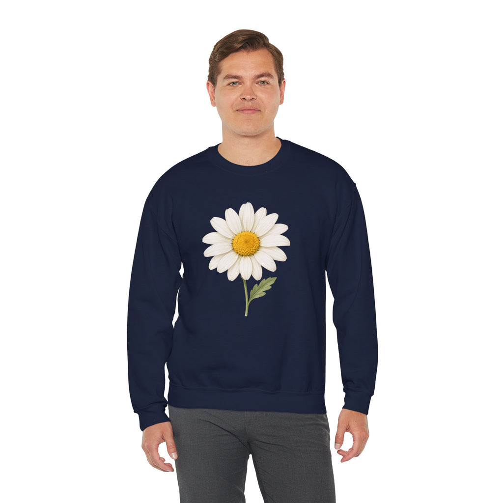 Daisy Flower Crewneck Sweatshirt