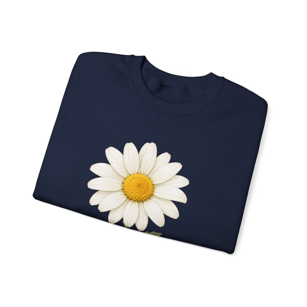 Daisy Flower Crewneck Sweatshirt