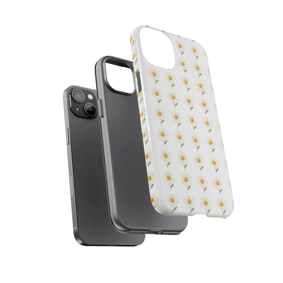 Daisy Floral Tough Phone Case