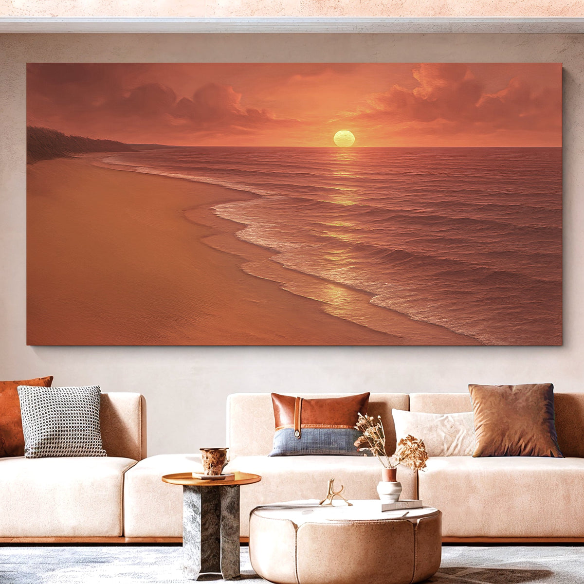 Shoreline Study No. 7 — Coastal Canvas Print