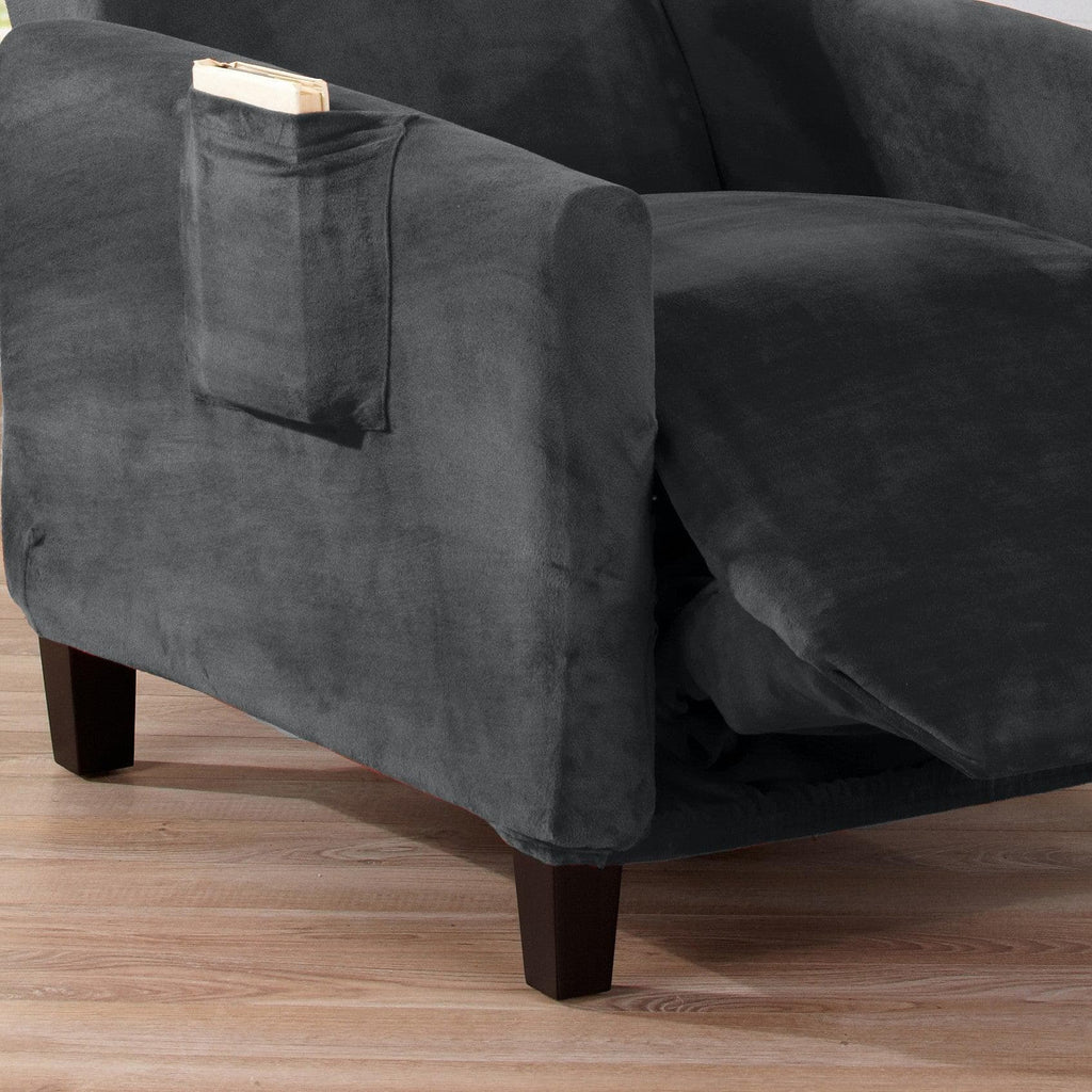 Velvet Stretch Slipcover - Gale Collection