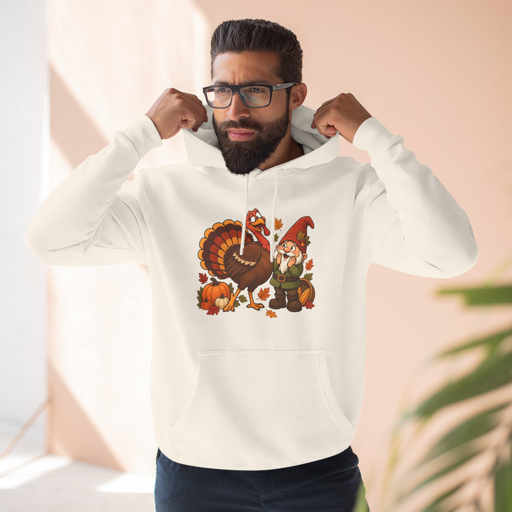 Thanksgiving Turkey Family Fleece Hoodie