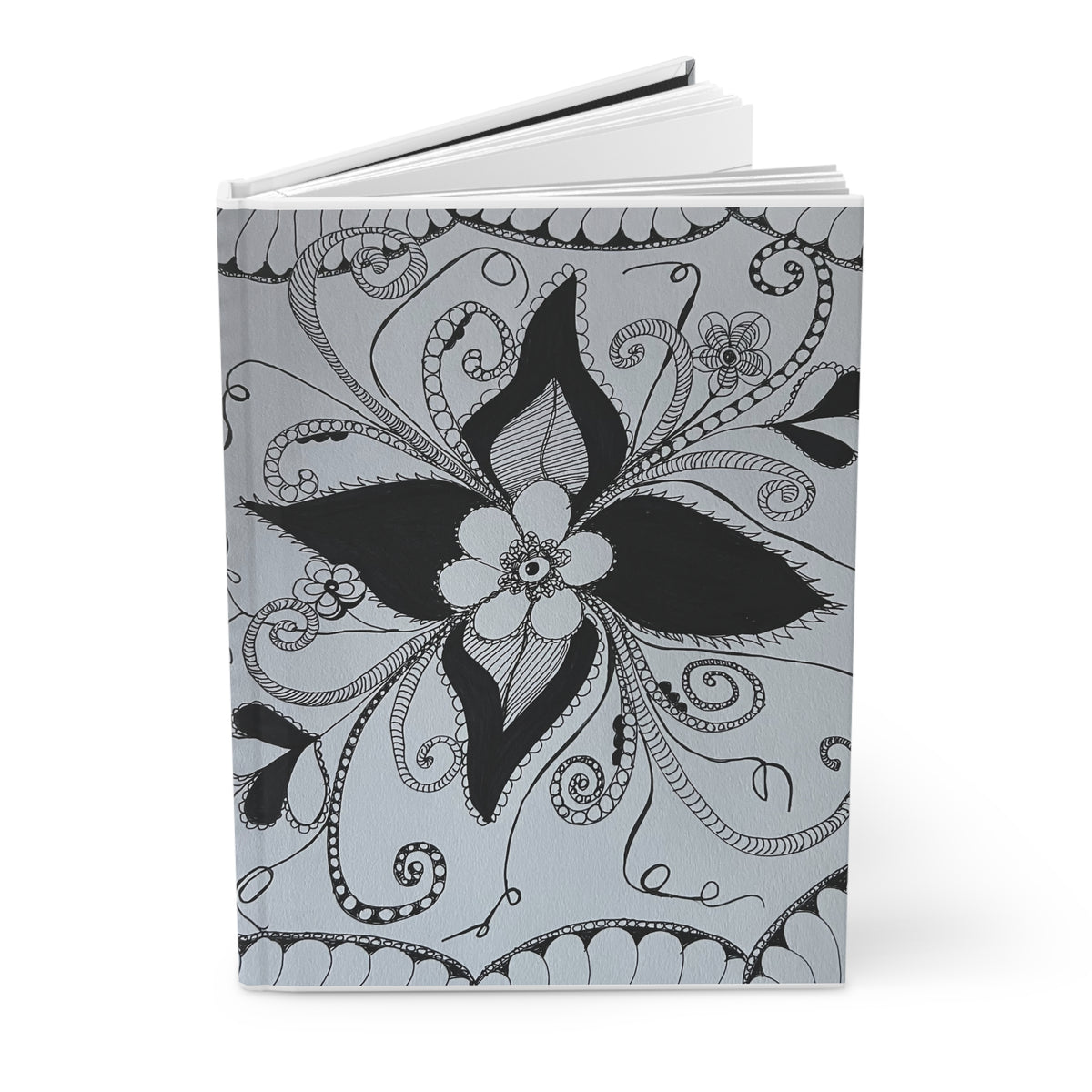 Botanical Floral Hardcover Journal