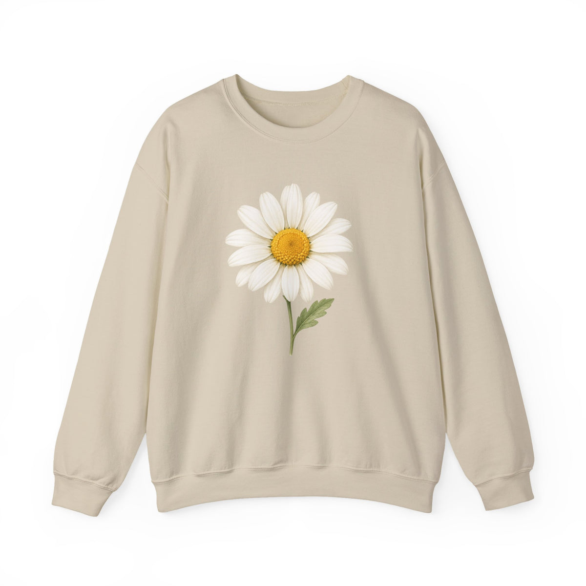 Daisy Flower Crewneck Sweatshirt