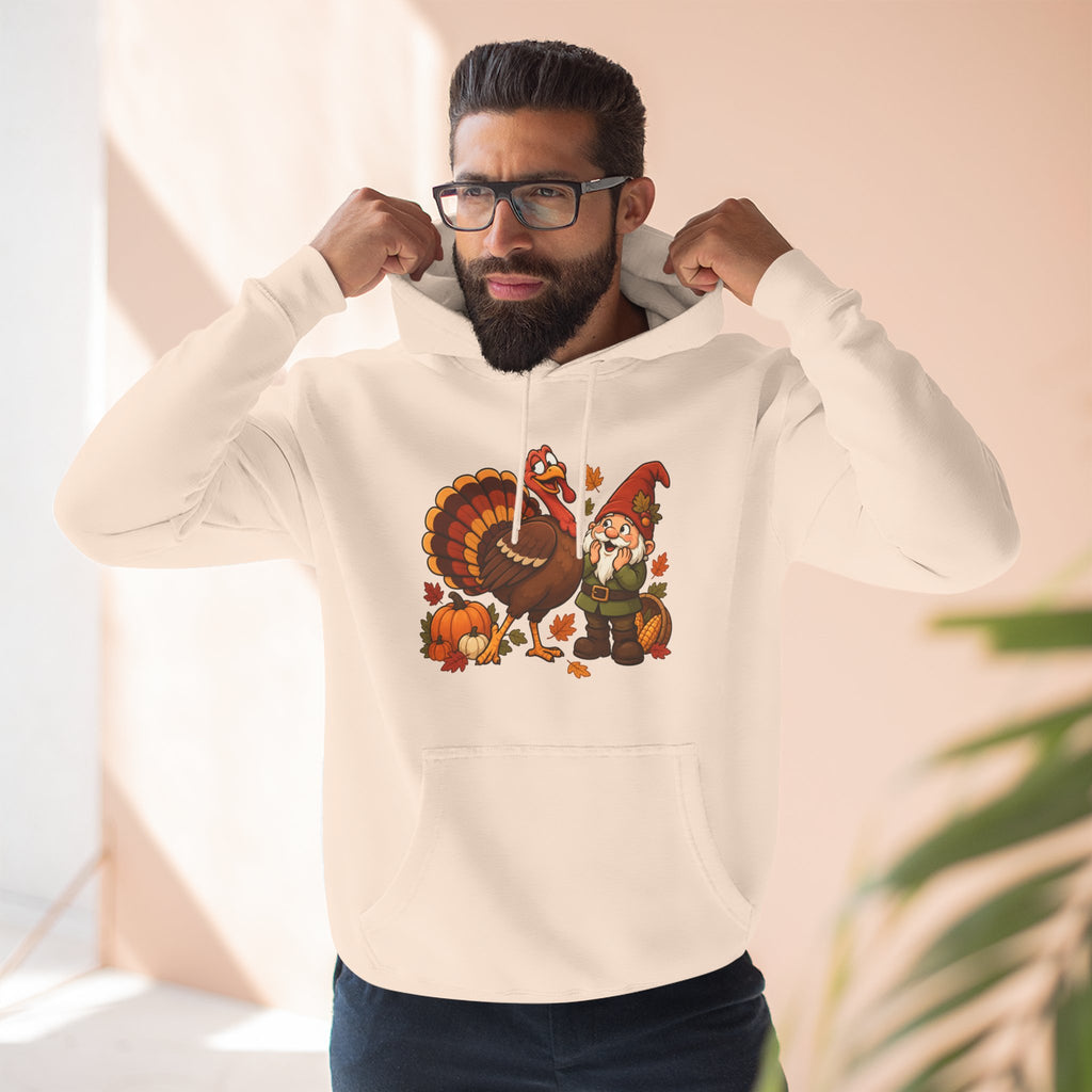 Thanksgiving Turkey Family Fleece Hoodie