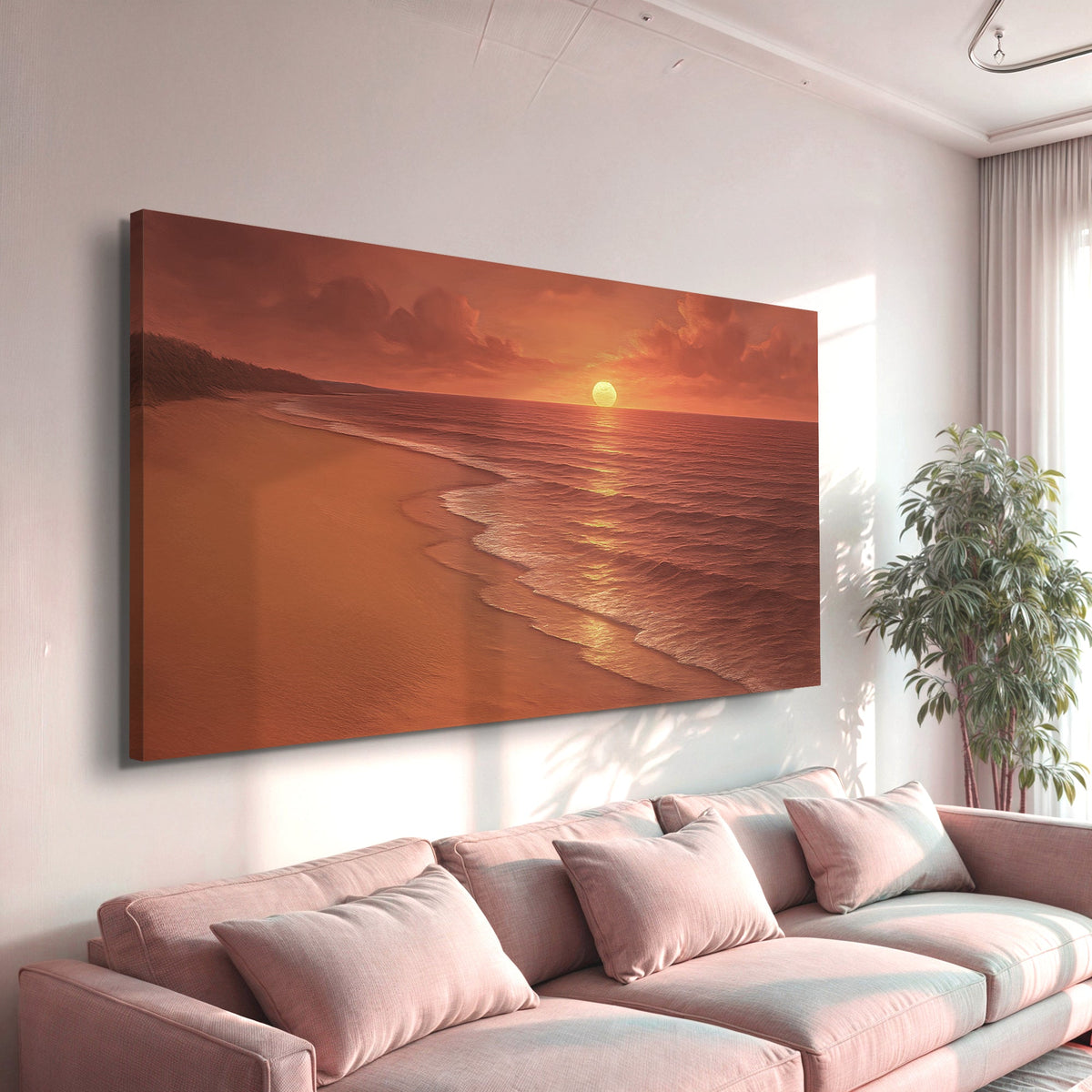 Shoreline Study No. 7 — Coastal Canvas Print