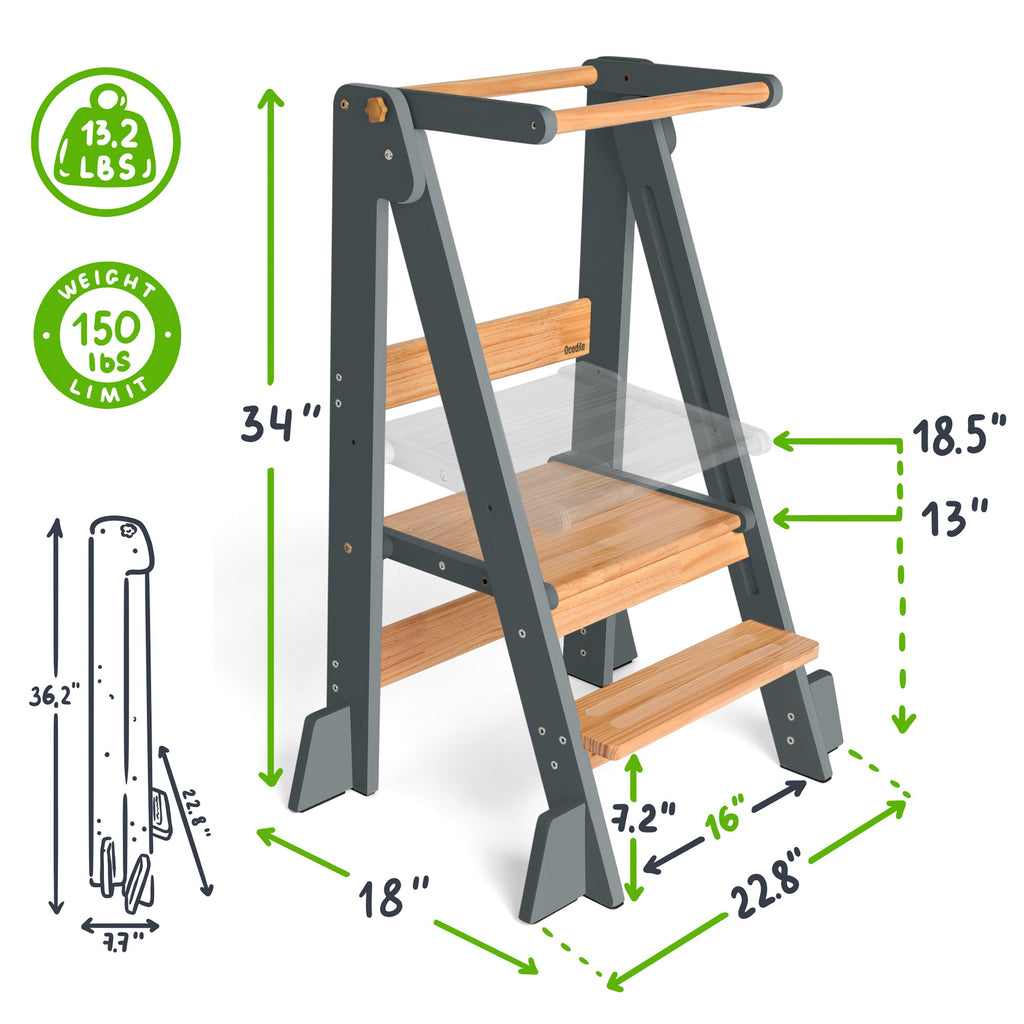 Foldable Kitchen Tower