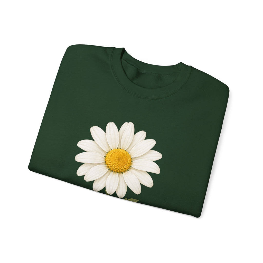 Daisy Flower Crewneck Sweatshirt