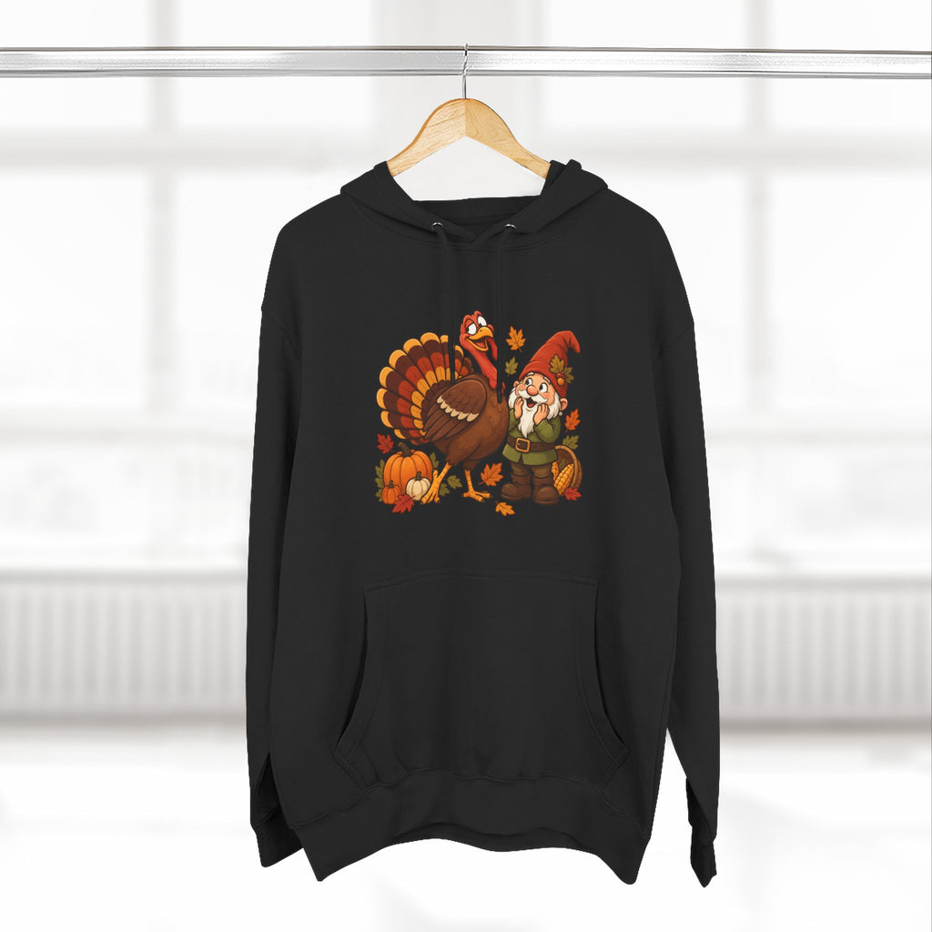 Thanksgiving Turkey Family Fleece Hoodie