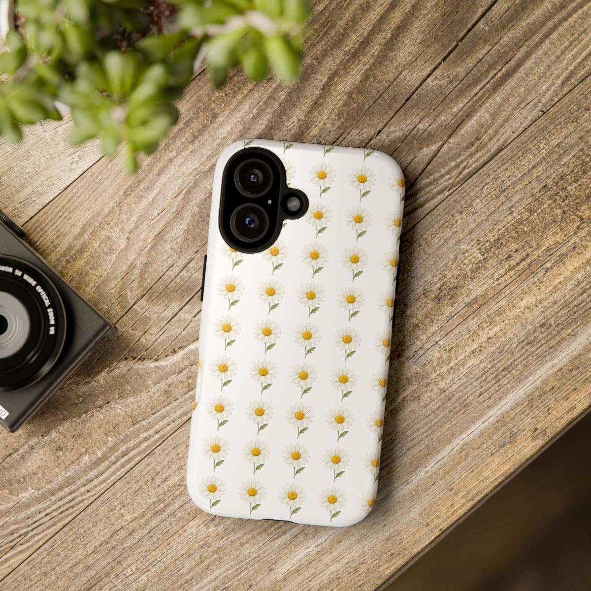 Daisy Floral Tough Phone Case