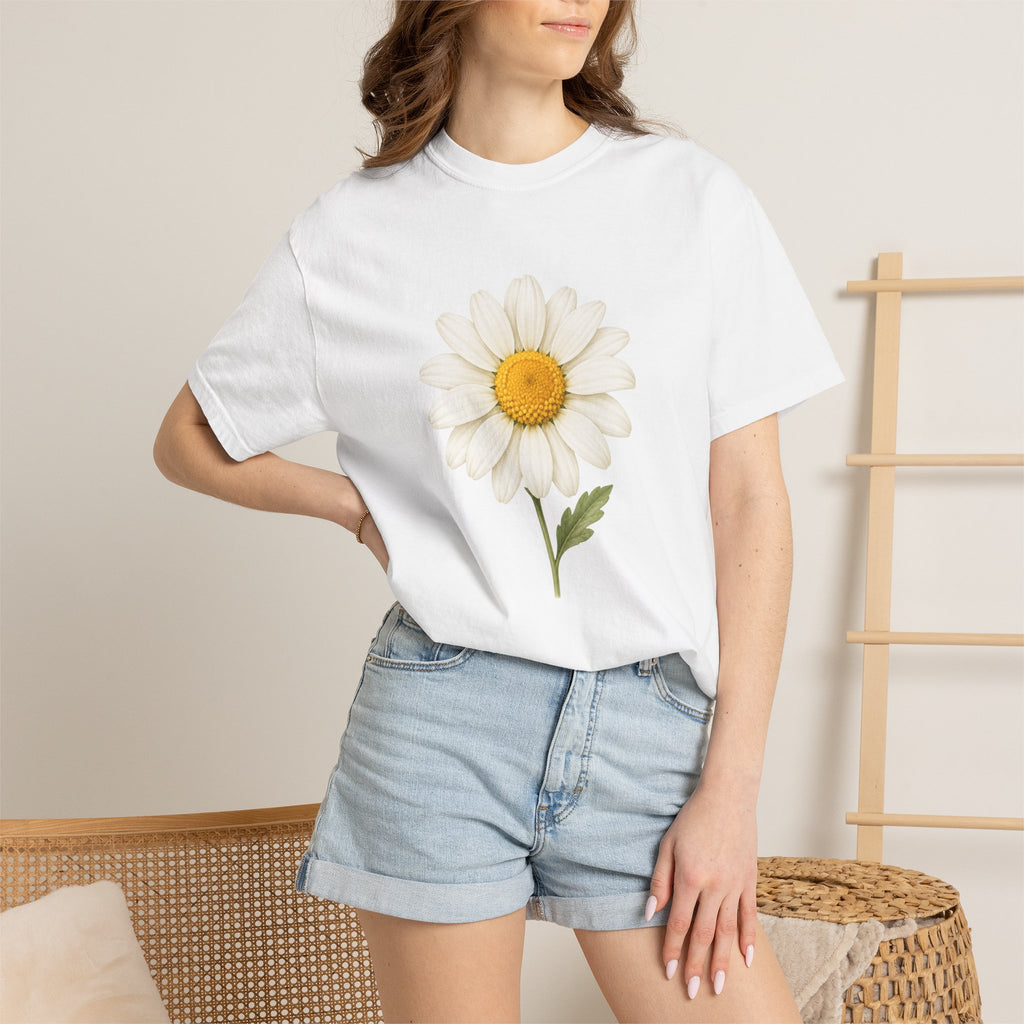 Daisy Flower Graphic T-Shirt