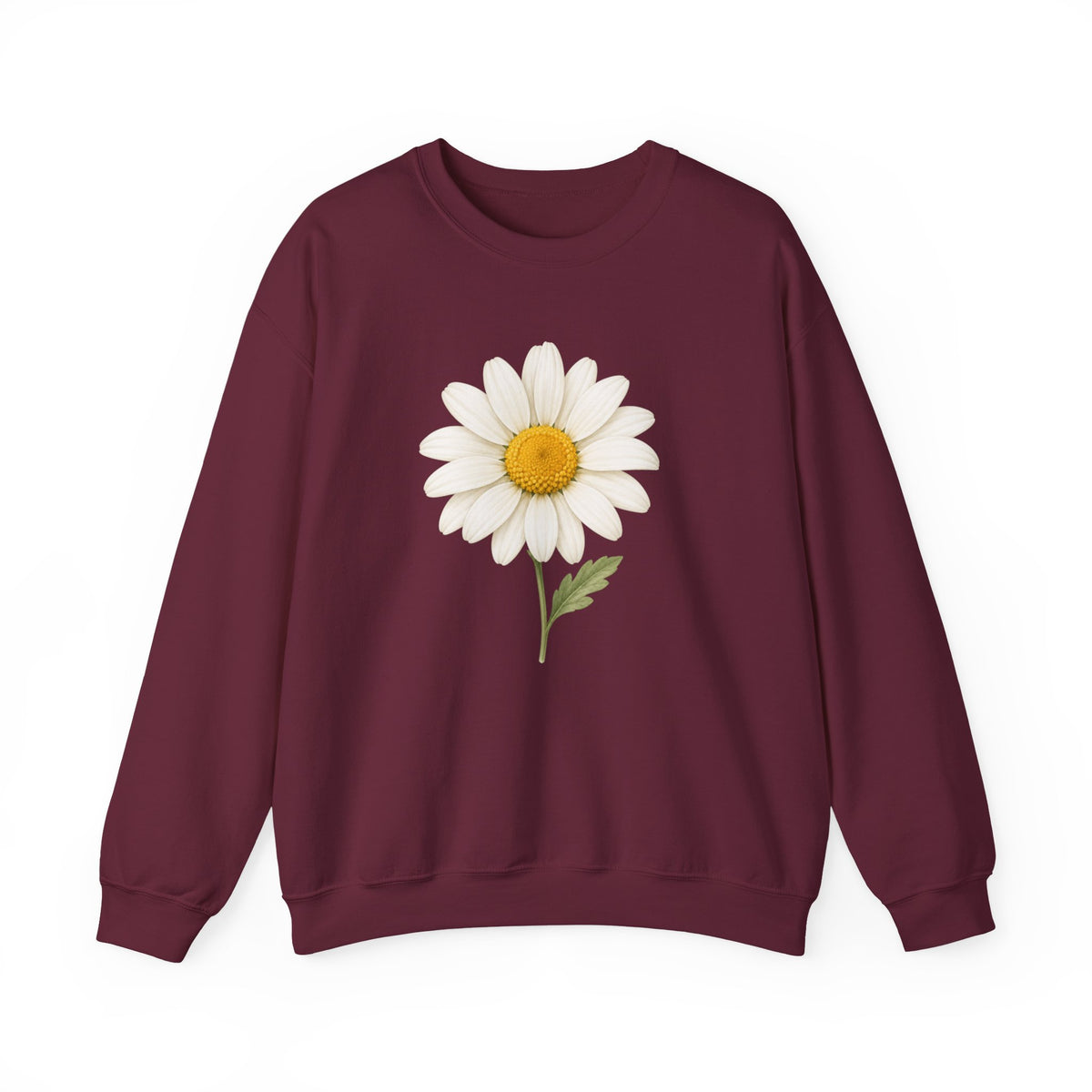 Daisy Flower Crewneck Sweatshirt