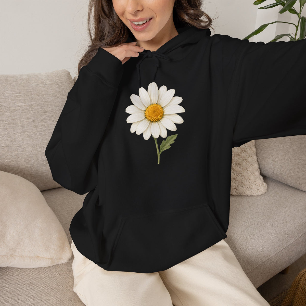Daisy Flower Hoodie