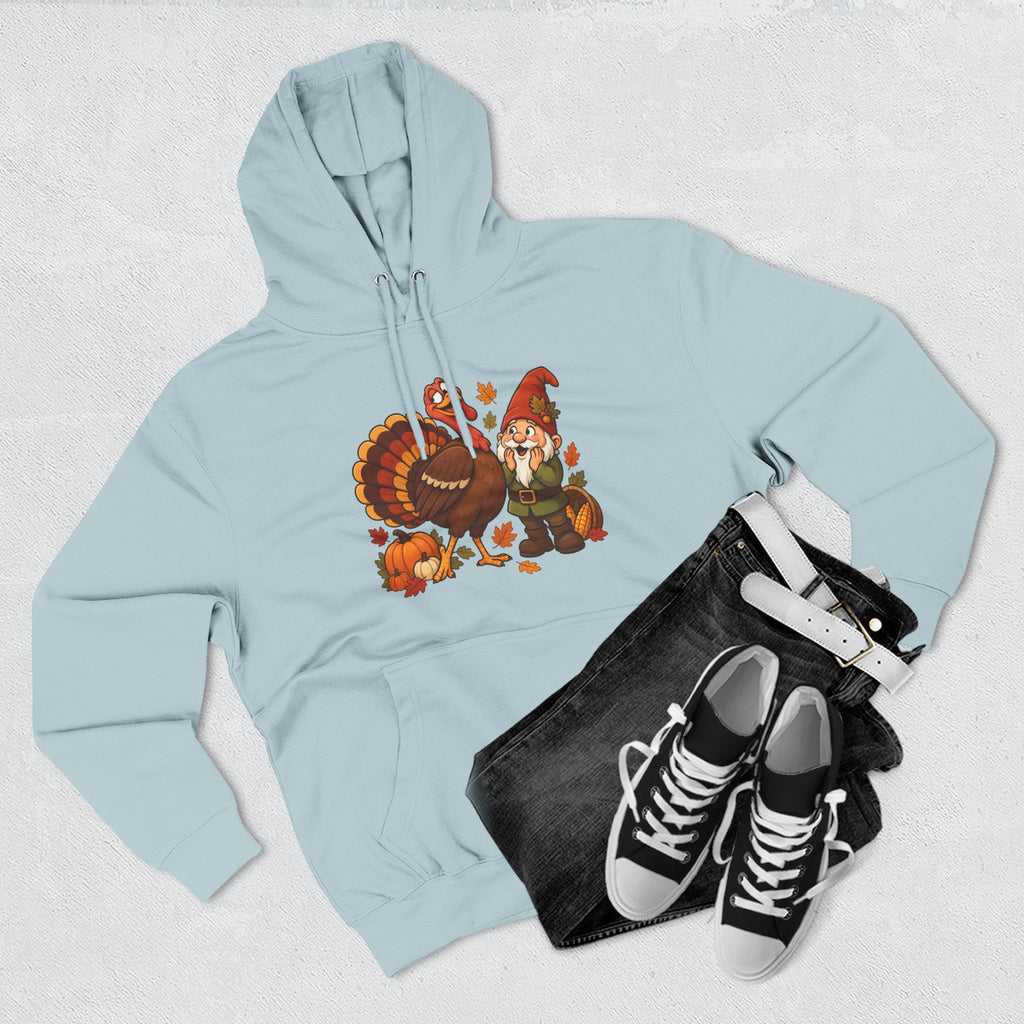 Thanksgiving Turkey Family Fleece Hoodie